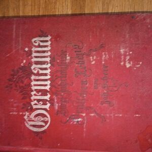Vintage@ Rare 1892 Collectible Title Germania zwel Jahrtausende Deutschen